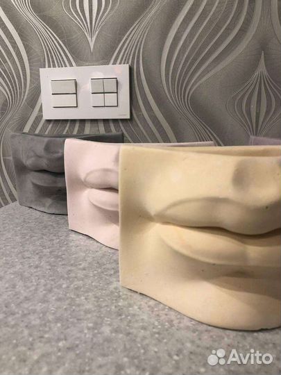 Головы из гипса