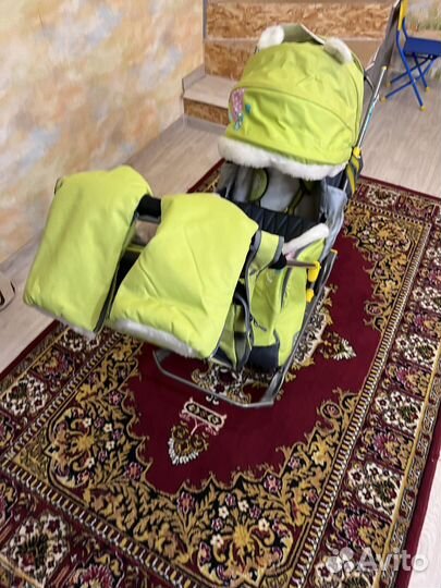 Санки коляска ника