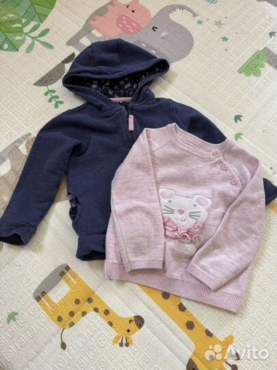 Детские вещи на девочку пакетом 86 92