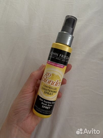 Осветляющий спрей для волос Go blonder