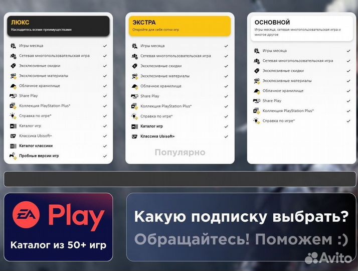 Все лучшие игры подписка PS Plus Deluxe новинки