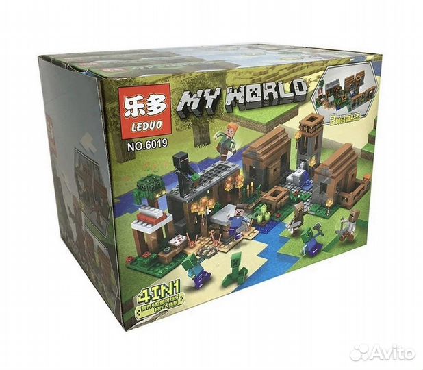 Конструктор my world 6019