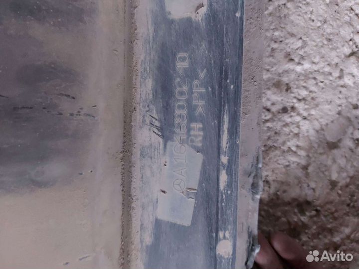 Порог на Mercedes w164 x164