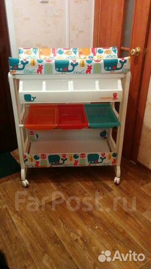 Пеленальный стол с ванночкой cosatto