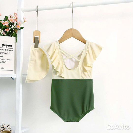 Купальник с шапочкой