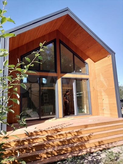 Дом 98,6 м² на участке 10 сот.