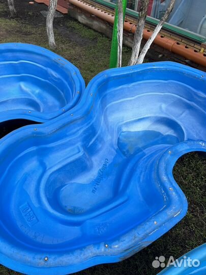 Пруды пластиковые садовые