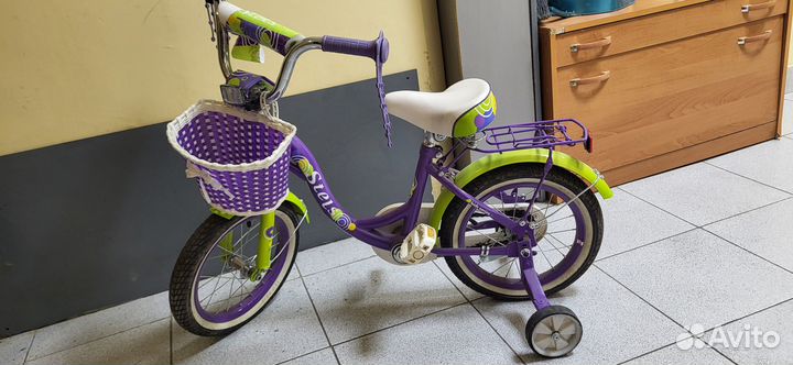 Детский велосипед stels Jolly 14 фиолетовый