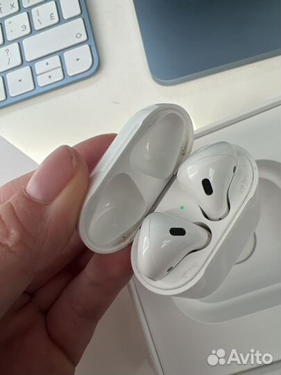 Наушники apple airpods 2 рабочие бу