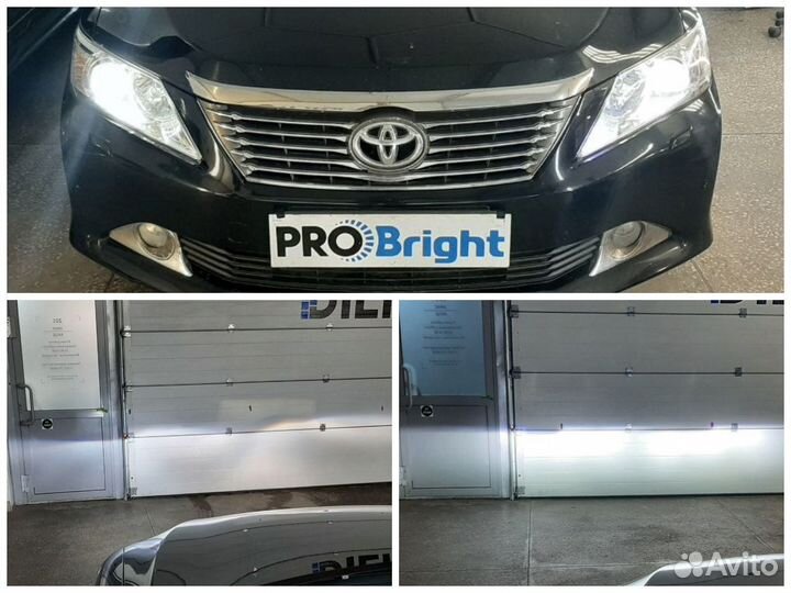 Bi-Led на Toyota Camry