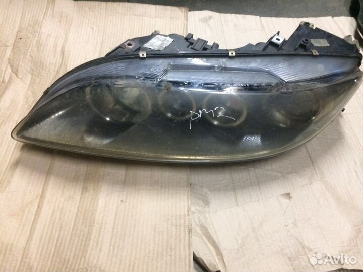 Фары комплект Mazda 6 GG галоген темный отражатель