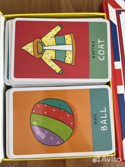 Мой первый английский карточки clever