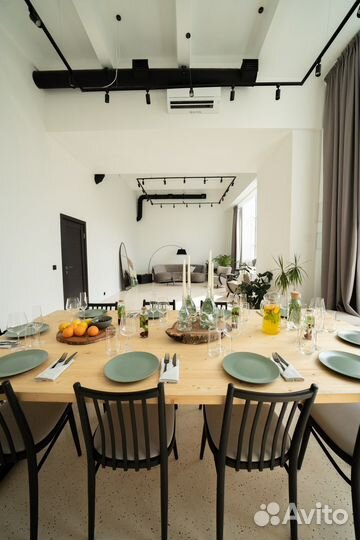 Аренда лофта. Интерьерный зал. «Источник света»