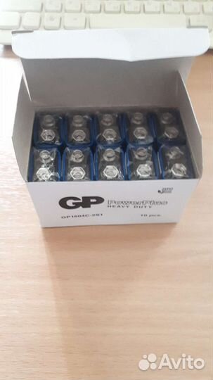 Батарейка крона GP Power Plus 9v
