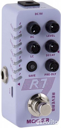 Гитарная педаль Mooer R7 Reverb