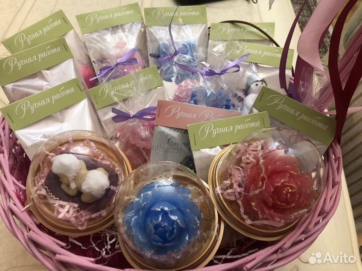 Мыло ручной работы. Подарок на новый год