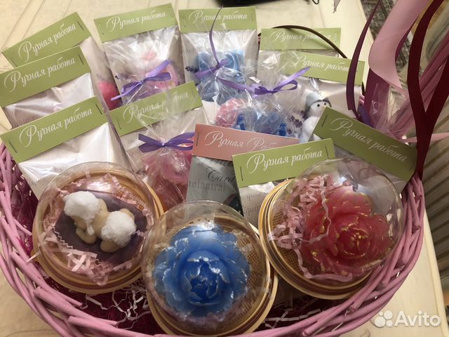 Мыло ручной работы. Подарок на новый год