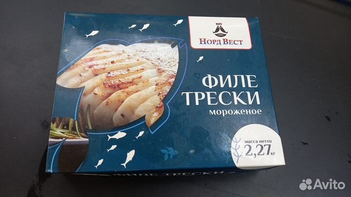 Филе трески, пикши, сайды из Мурманска