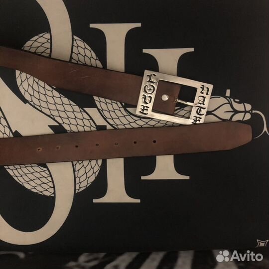 Ремень liquor brand y2k merch punk hardcore rock