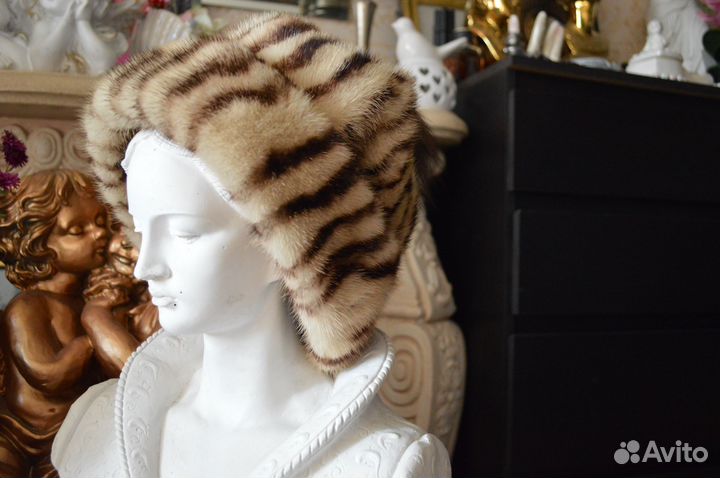 Шапка Норковая Женская (финский мех) новая