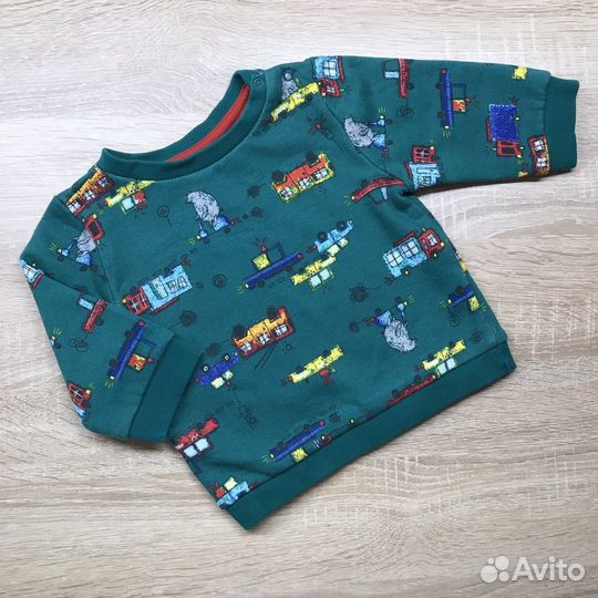 Свитшот, штанишки с начесом 74 р-р