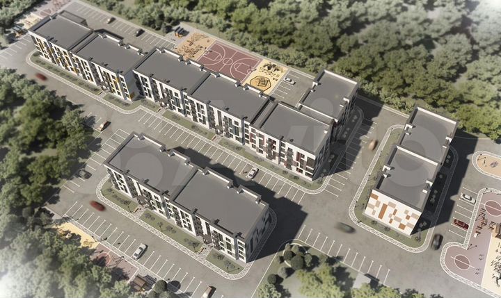 3-к. квартира, 75,4 м², 1/4 эт.
