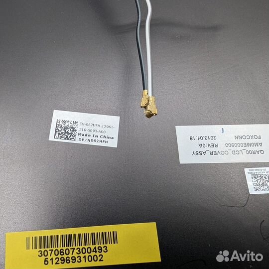 Крышка матрицы 062hfh, Dell Precision M4700