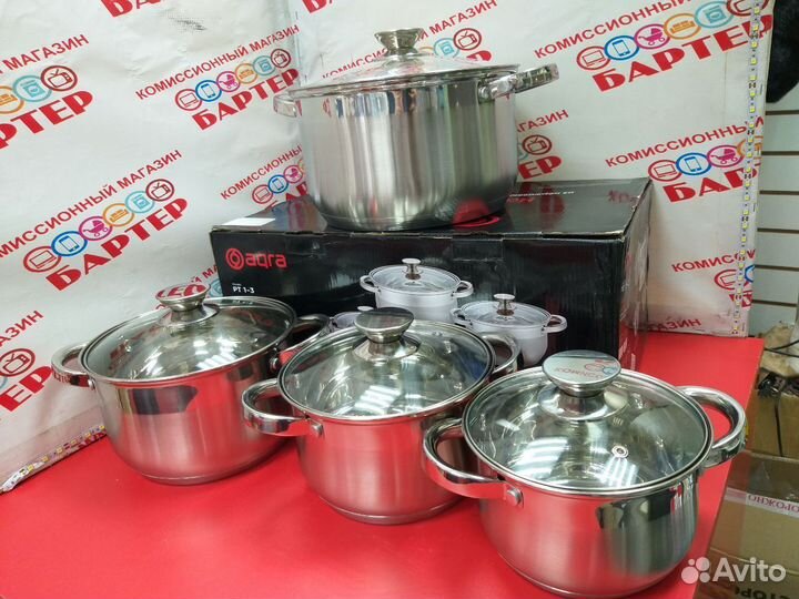 Набор кастрюль 4 предмета