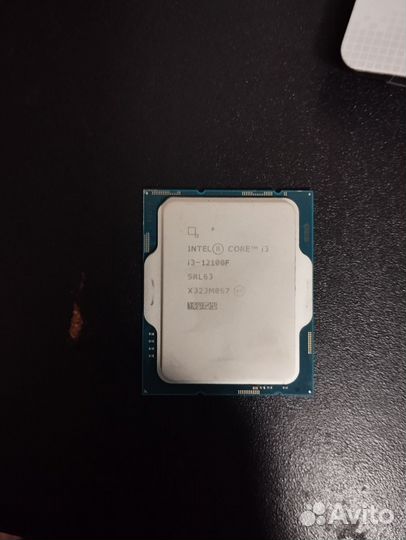 Cpu intel core i3 12100f