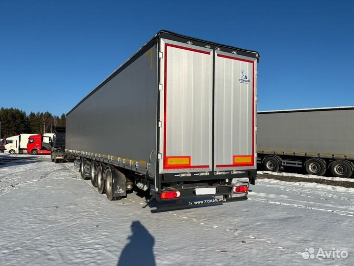 Полуприцеп шторно-бортовой Тонар T4-16V (97882), 2022