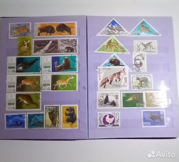 Марками СССР