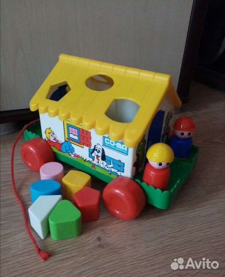 Конструктор - гриб и дом-сортер