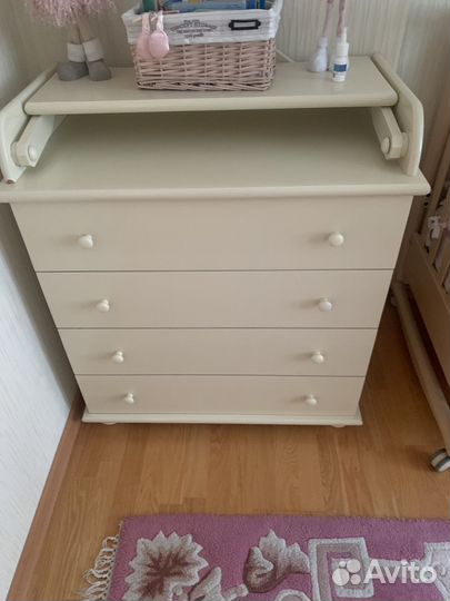 Комод детский с пеленальным столиком, откидным