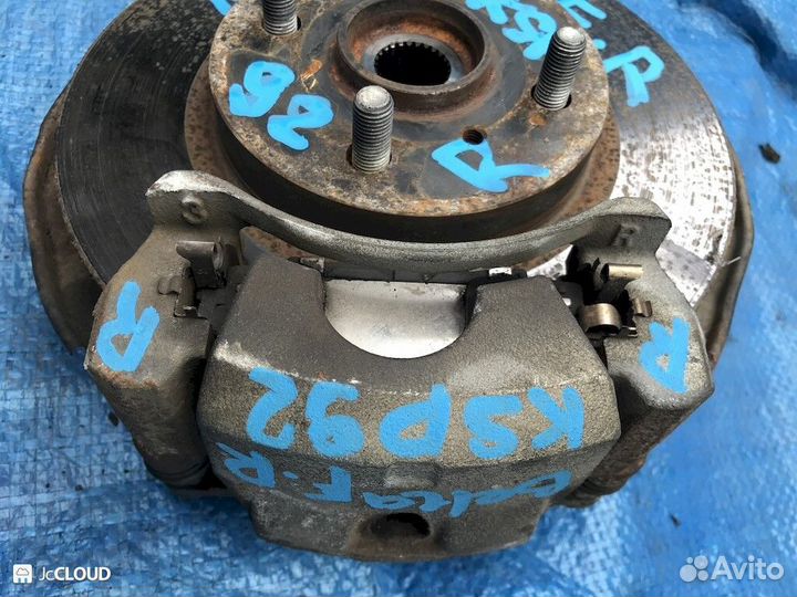 Суппорт на toyota belta KSP92 1krfe