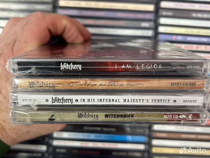 Музыкальные cd диски Witchery