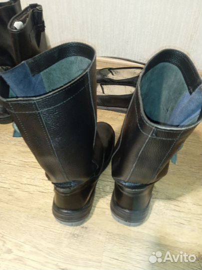 Сапоги мужские кожаные 44 летние