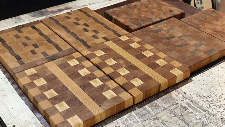 Доска разделочная торцевая