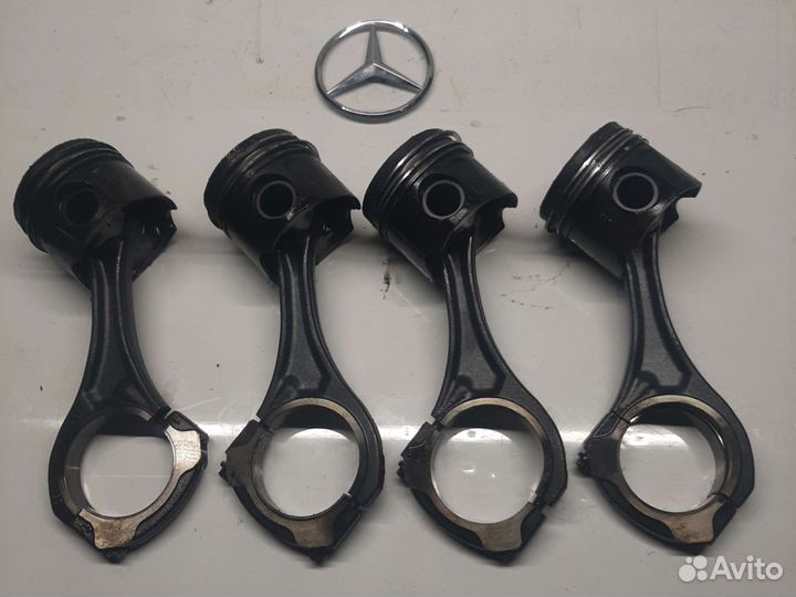 Поршень шатун mercedes м 642