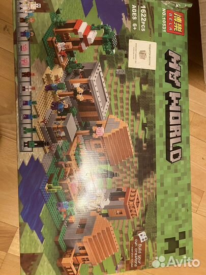 Очень много конструктора Лего и аналоги, майнкрафт
