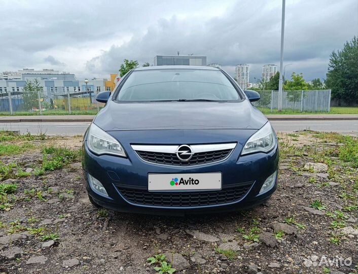 Opel Astra 1.4 AT, 2012, 163 500 км