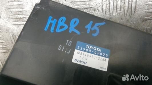 Блок управления печки и климат-контроля toyota cor