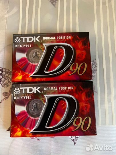 Новые кассеты TDK D90