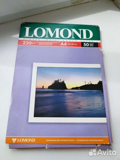 Фотобумага lomond