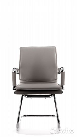 Кресло офисное Everprof Nerey CF Экокожа Серый