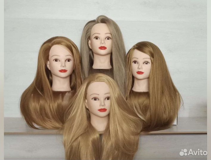 Манекен голова для причесок