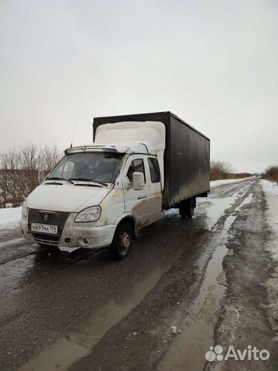 Грузоперевозки по РФ газель 6 метров