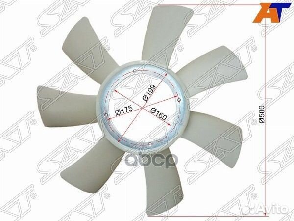 Крыльчатка вентилятора nissan dieselcondor 05