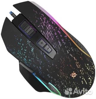 Defender мышь игровая syberia GM-680L 7 кн 3200dpi