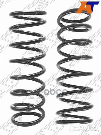Комплект пружин 2шт задние hyundai sonata (EF)