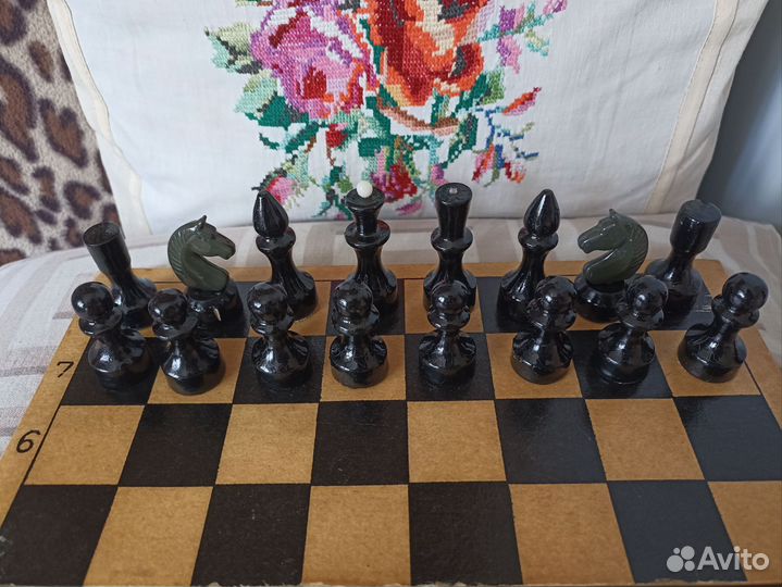 Шахматы деревянные советские